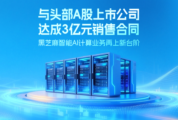 與頭部A股上市公司達(dá)成3億元銷(xiāo)售合同，黑芝麻智能AI計(jì)算業(yè)務(wù)再上新臺(tái)階